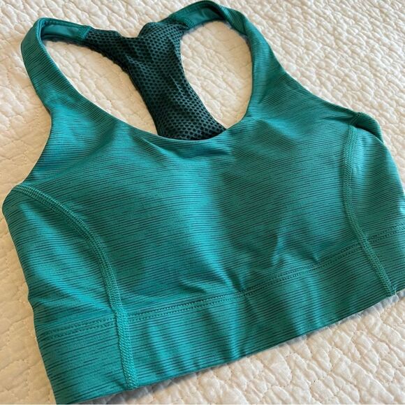 ✨ Outdoor Voices Doing Things Bra Succulent Jasper Green XXS NWT - Picture 5 of 10